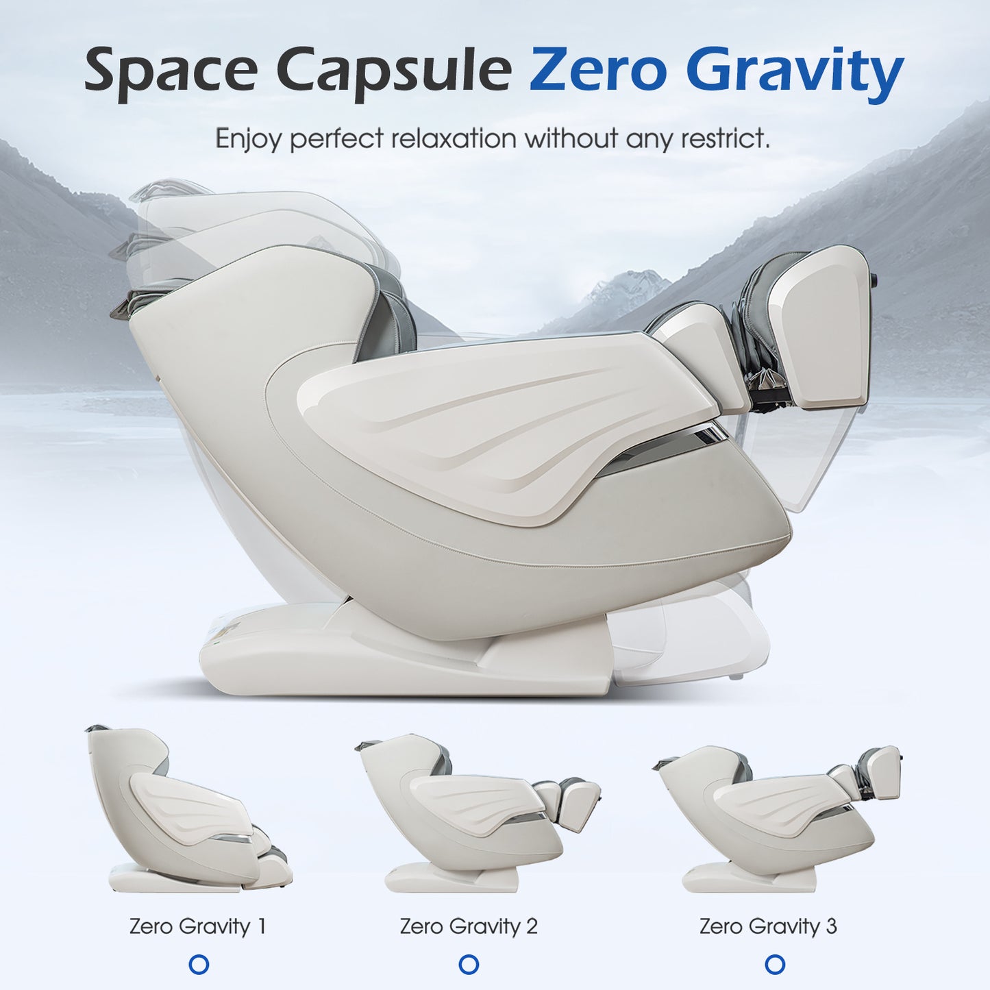 BOSSCARE 2023 Zero Gravity Full Body Massage Recliner