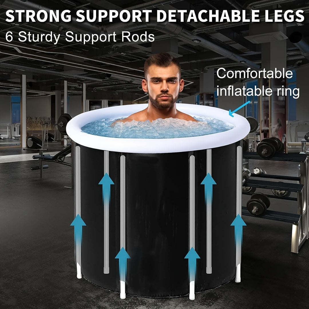 Portable Foldable Ice Bath Tub for Hot and Cold Therapy