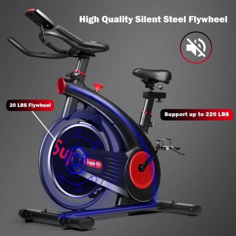 Silent Belt Flywheel Exercise Bike